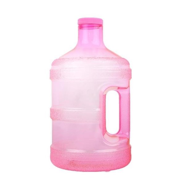 H8O H8O PG1GTH-48-Pink 1 gal Round Water Bottle with 48 mm Cap; Pink PG1GTH-48-Pink